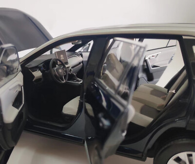 1/18 TOYOTA RAV4 SUV / WILDLANDER Dealer model blue / Silver