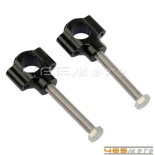1" Motorcycle Handlebar Handle Bar Mount Adapter Risers Clamp for Harley Honda