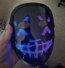 LED Mask With Face Transforming APP Controlled  Programmable Digital LED Light