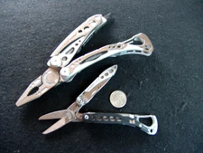 LEATHERMAN SKELETOOL-MULTI TOOL (LOGO ON BLADE) & RETIRED STYLE CS-EXCELLENT
