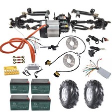 Front Swing Arm Drive Half Axle Kit 48v1000W Differential Motor ATV Go kart Bike