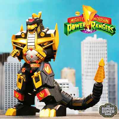 SDCC 2023 Super7 Ultimates Power Rangers Dragonzord Figure Black