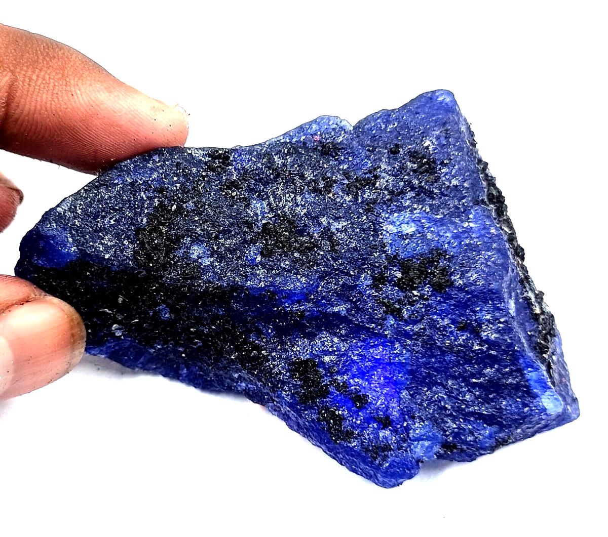 DYED Sale 536.95 Ct Blue Sapphire Rough Certified African Gemstone