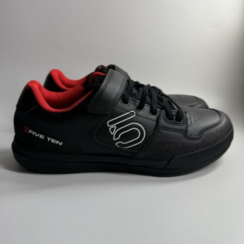 adidas Men’s 8 FIVE TEN HELLCAT MOUNTAIN BIKE SHOES Black/Red FW3756