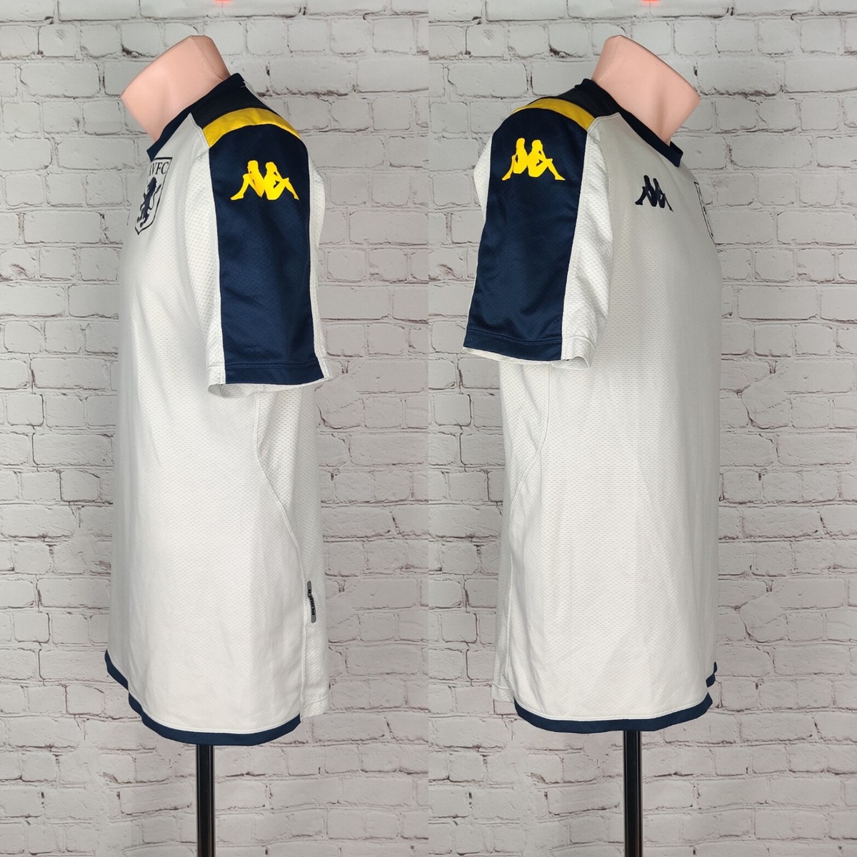 Aston Villa Kappa ホワイトジャージ Aston Villa Kappa ホワイトジャージ KAPPA ASTON VILLA 2021/22