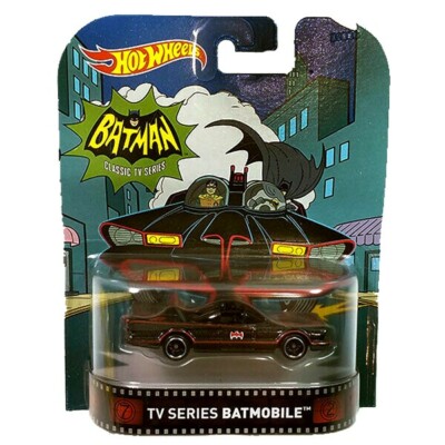 BATMAN CLASSIC TV SERIES Batmobil - Hot Wheels Entertainment 1:64  