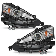 For 2014 2015 Lexus IS250 IS350 HID/Xenon Headlights Left Right Pair LH+RH