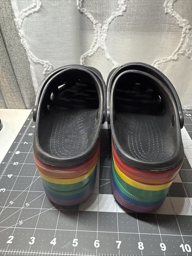 CAPE ROBBIN*Platform Clog Slip-On Sandals●NOT NEW●High Heels●🌈 Size 10M - Picture 2 of 6