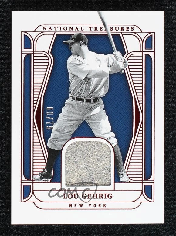Panini Lou Gehrig Baseball Serial Numbered Sports Trading Cards