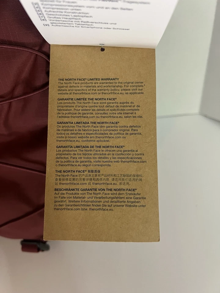 Mochila Borealis Luxe para mujer The North Face nueva con etiquetas, zumaque/coral quemado $105 Foto 4 de 4