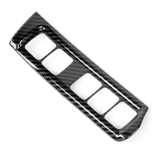  Headlight Switch Button Cover Trim Carbon Fiber For Navara NP300 - Picture 12 of 12