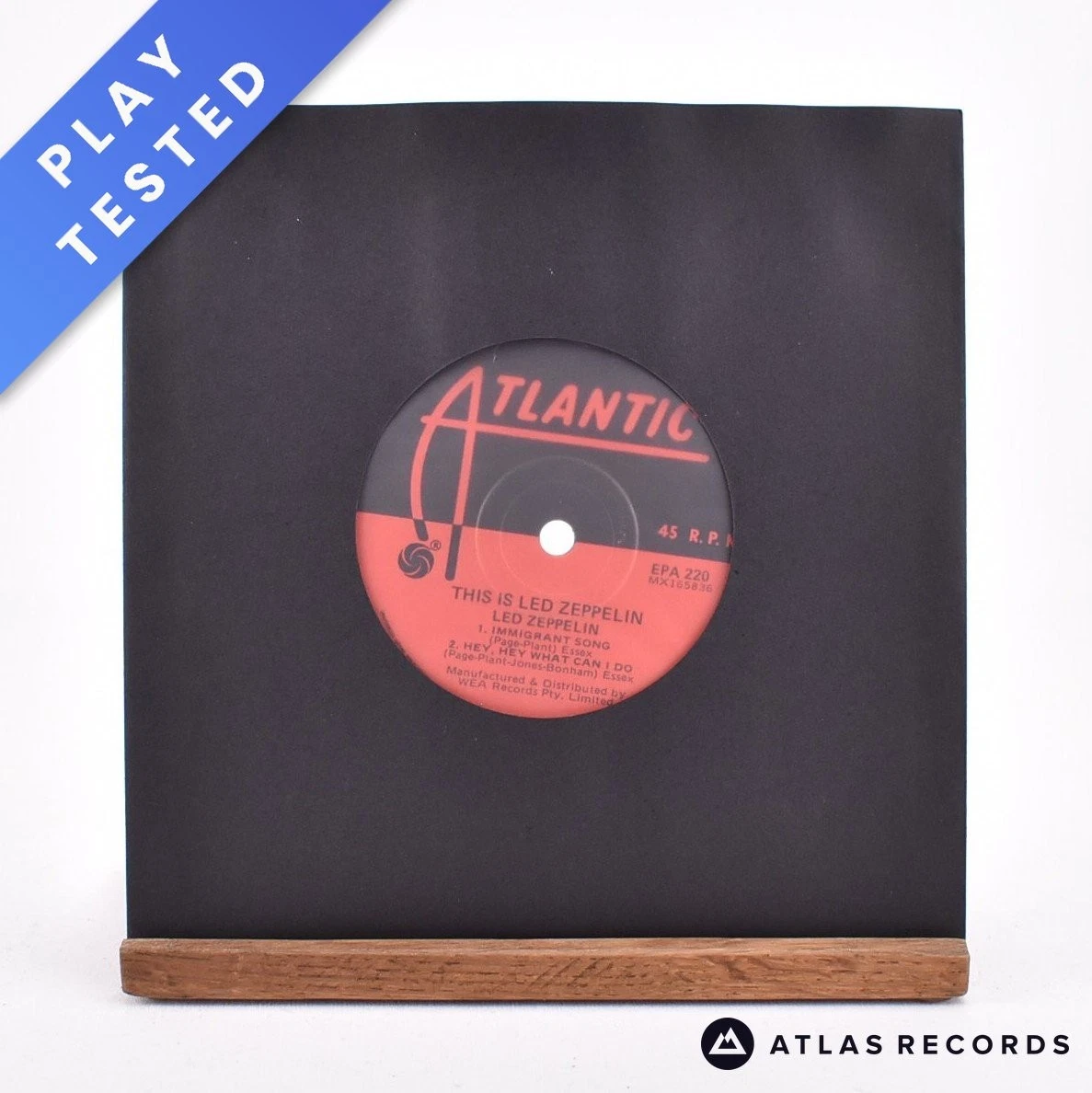 Led Zeppelin EP 45 RPM Speed Vinyl Records for sale | eBay