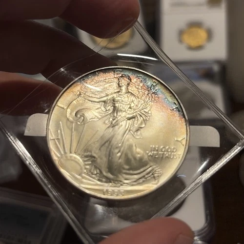 Photo of a 1993 American Silver Eagle from an eBay listing that sold on Jul 22, 2026