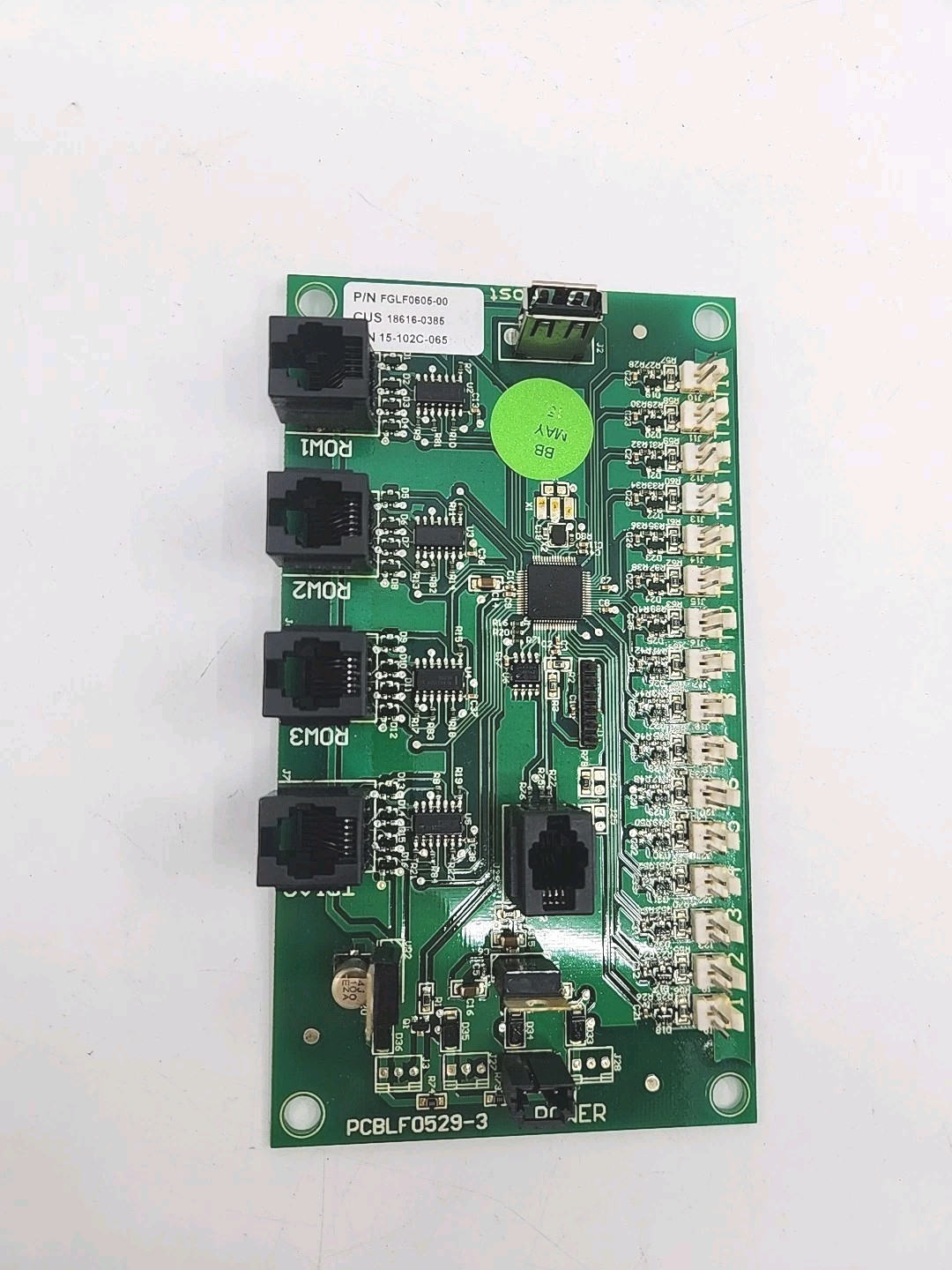 Carter Hoffmann M343S-DD Interface Board FGLF0605-00 PCBLF0529-3 Tested