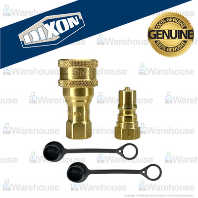 Genuine Dixon H-Series 3/8'' ISO-B Kit   3HF3-B, H3F3-B, (2) 3HDP-H3DC - 3000 PSI
