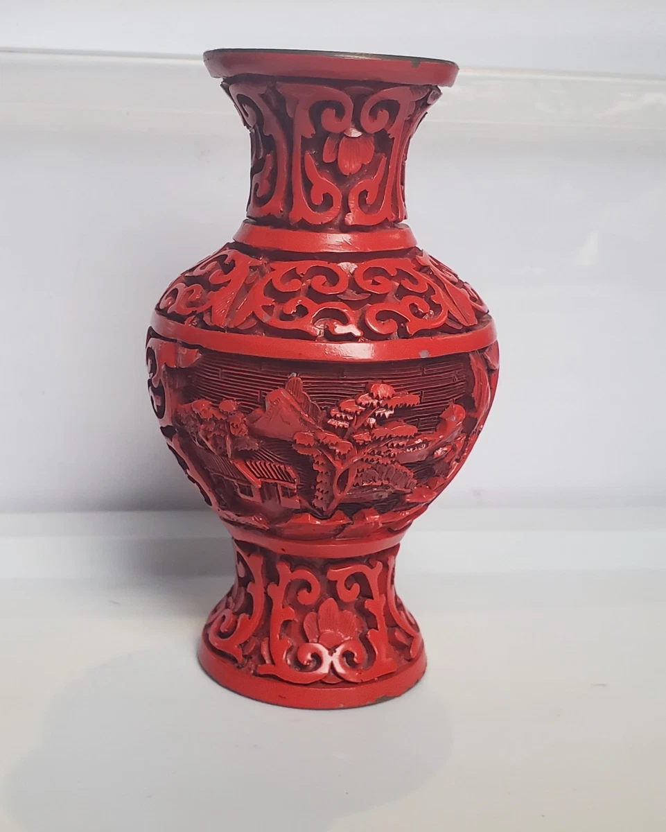 陶瓷红色1900-1940 中国古董花瓶| eBay