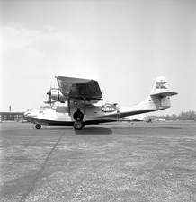 PBY Catalina, TF-RAN, circa late 50s/early 1960s, LARGE size NEGATIVE