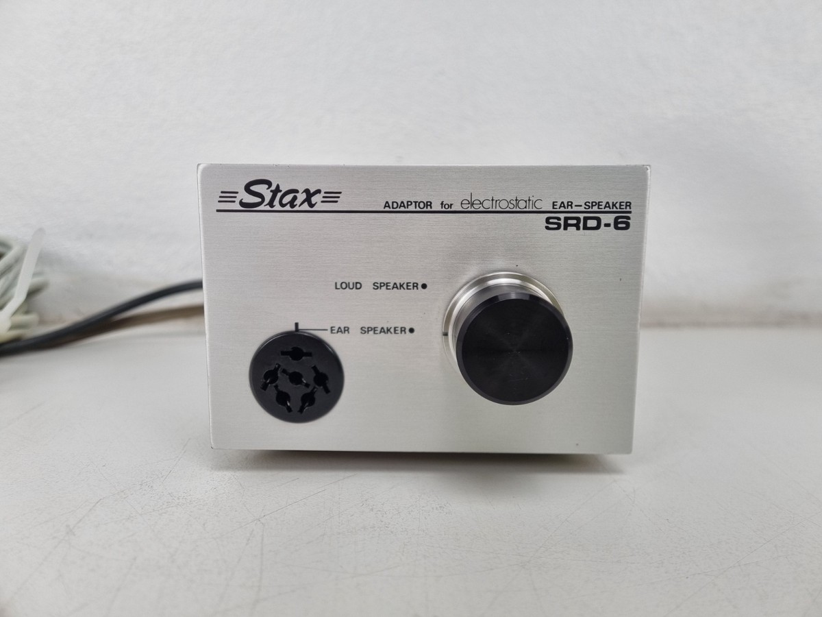 STAX SRD-6 - Adaptor Electrostatic Headphone Energizer - SR-3 Ear