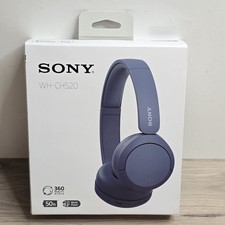 Sony WH-CH520 Wireless Headphones Bluetooth On-Ear Headset with Microphone -