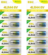 6 Volt Battery 4LR44 Dog Collar Batteries (10 Pack) 6V Alkaline Batteries 476A /