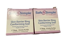 20 Safe N Simple 2"  Skin Barrier Ring Conforming Seal 2027