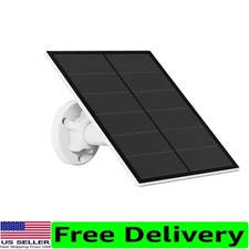 360° Adjustable Solar Panel for 5V Battery Cameras - Easy Install & Flexible Use