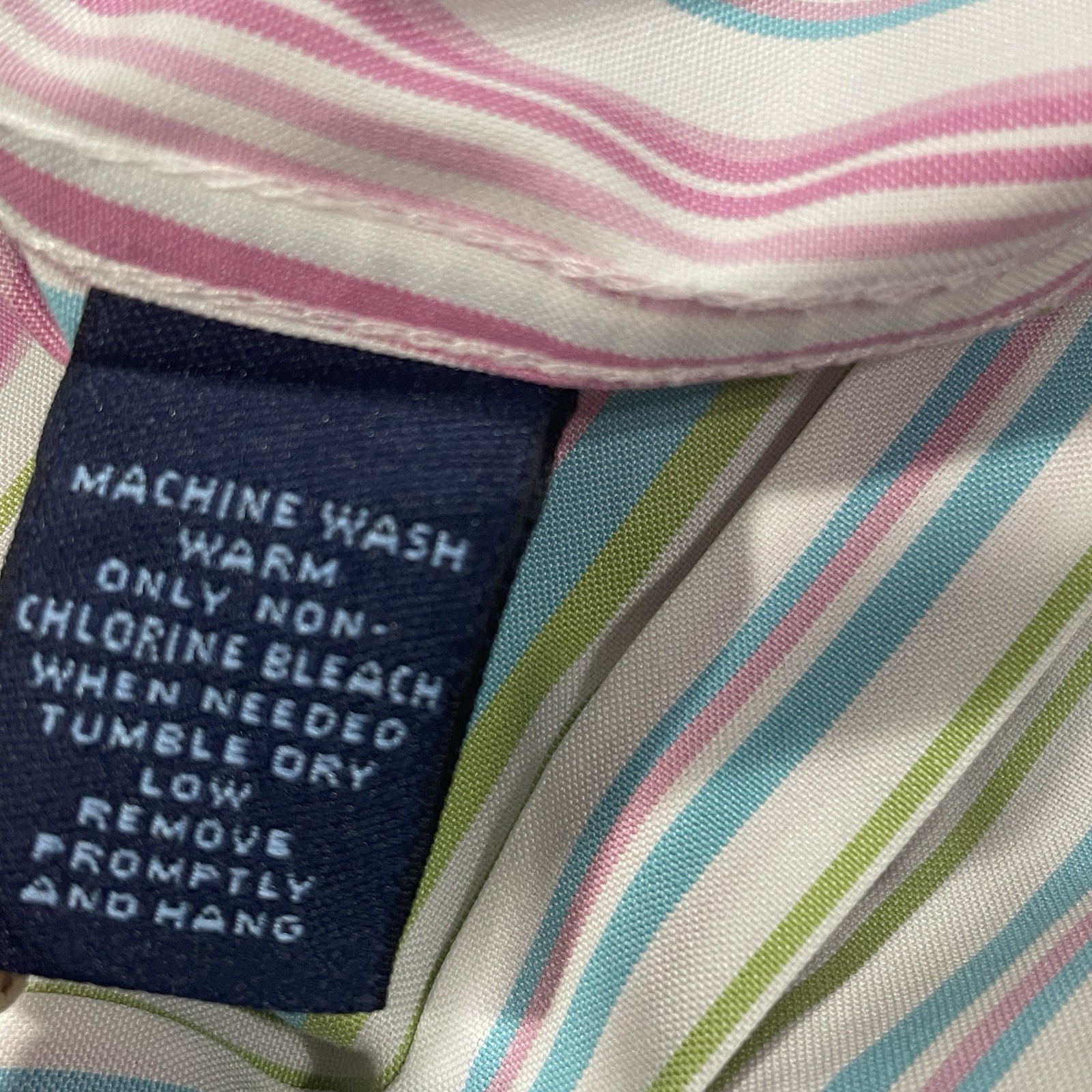 Westbound Essentials Striped Button Front Shirt L… - image 2