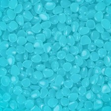 600PC Glow in The Dark Rocks Outdoor Decorative Stones Luminous Stones Garden...