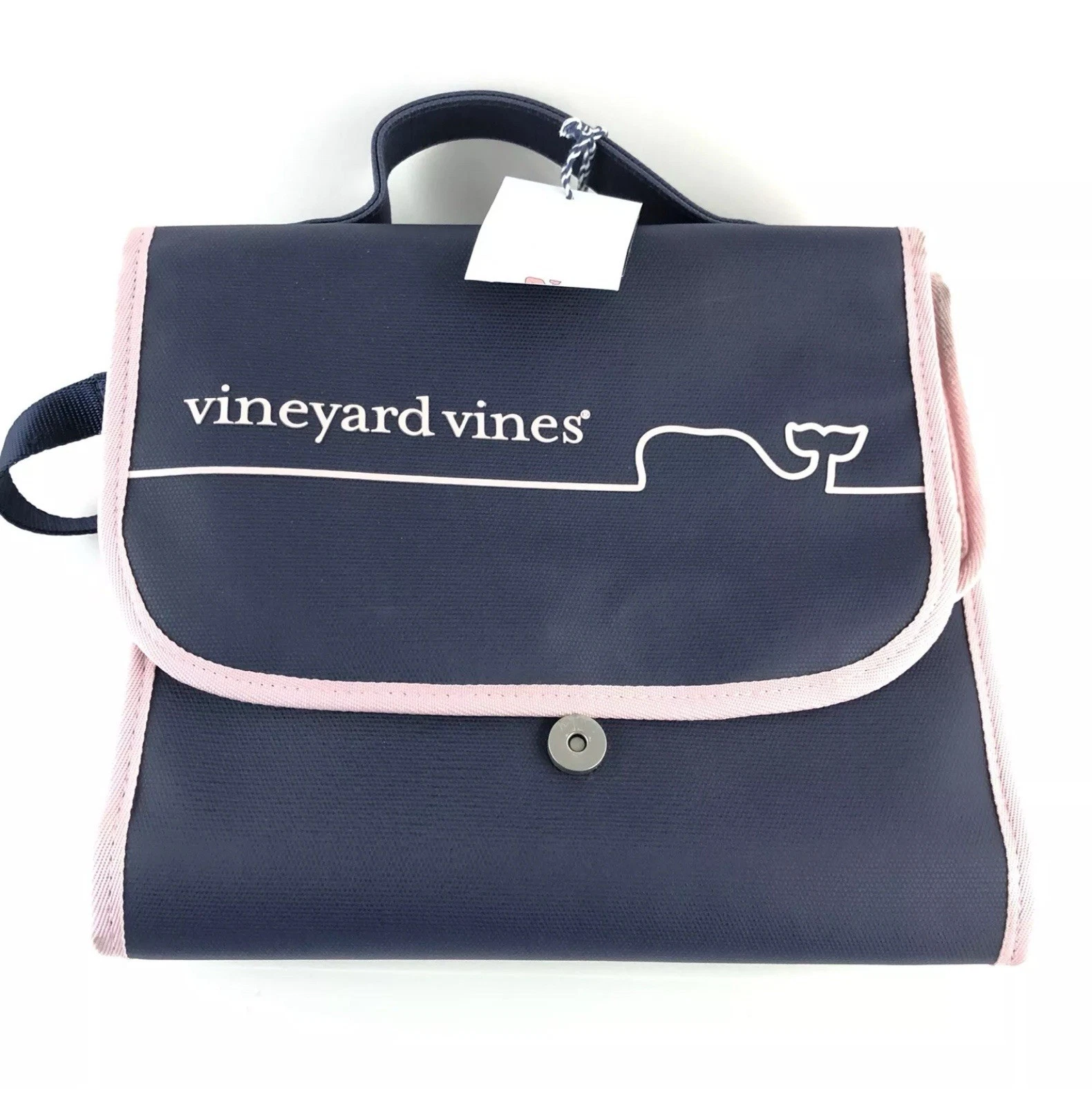 ⚡️Vineyard Vines for Target Baby Changing Pad Whale Line - Navy/Pink