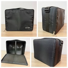 Vintage Case Logic 30 CD Black Compact Disc Storage Bag w/ Adjustable Strap