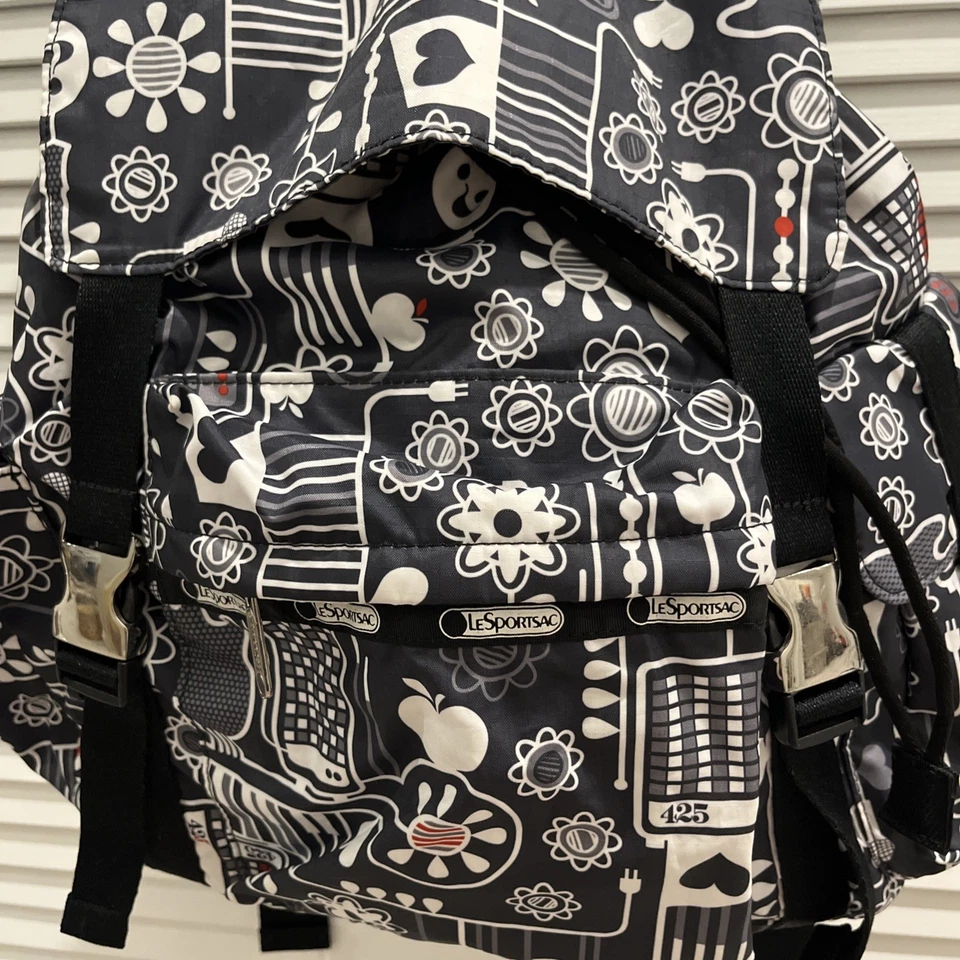 Рюкзак LeSportsac нейлоновый для гитарного микрофона Weekender металлические застежки - Изображение 2 из 4