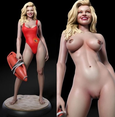C.J. Parker Swimsuit 2 Vers Unpainted 3D Printing Resin Kits Figure Movie Model