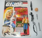 Vintage 1989 Gnawgahyde G.I. GI Joe Cobra Dreadnok 100% Complete Figure 3.75 80s