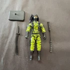1992 HASBRO GI JOE NUNCHUK v1 NINJA FORCE FIGURE 100% COMPLETE ACTION WORKS MT-