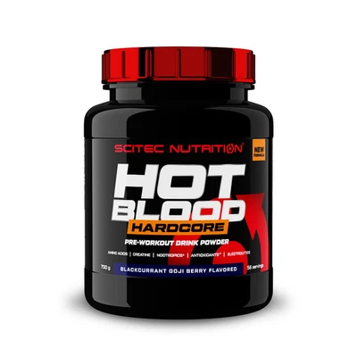 Scitec Nutrition Hot Blood Hardcore 700g Pre-Workout Drink Powder 56 Servings