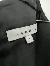 Robe Sandro Marine Avec Pans Devant/derrière - Taille 1 (T1) - Occasion Très Bon état