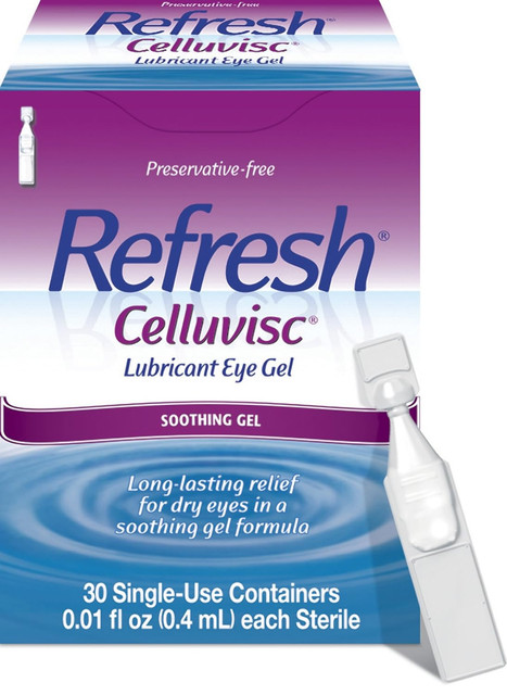 Preservative-Free Lubricating Gel Drops (Daytime Companion)