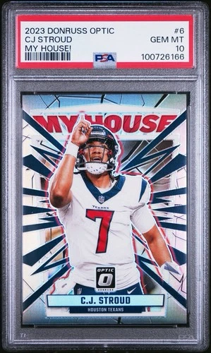 2023 Donruss Optic My House! - CJ Stroud (RC) #6 - PSA 10