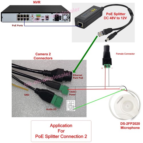 DS-2FP2020 Original Hi-Fi Microphone for CCTV IP Security Camera - Afbeelding 8 van 8