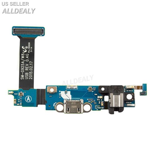 NEW USB Charging Port Dock Mic Flex Cable For Samsung Galaxy S6 EDGE G925APTV - Picture 2 of 9