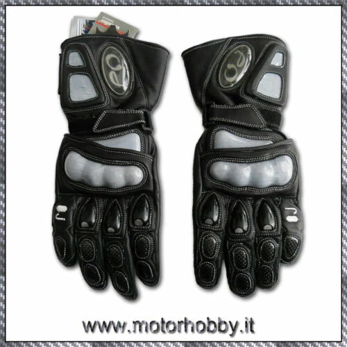 Guanti da guida fuoristrada, con curvatura per dita con protezione palmo