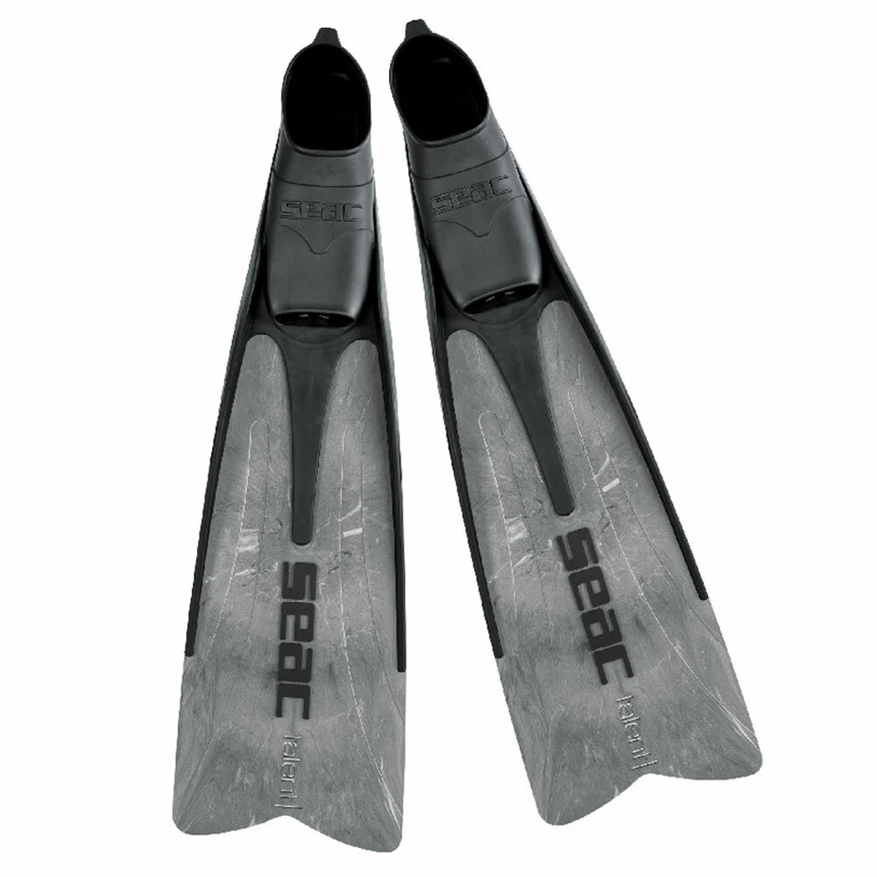 SEAC Talent Adults Camo Fins for Scuba Diving & Spearfishing, All Colors & Sizes