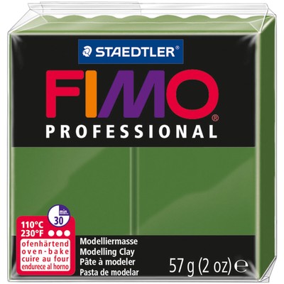 Fimo Professional Soft Polymer Clay 2oz Leaf Green