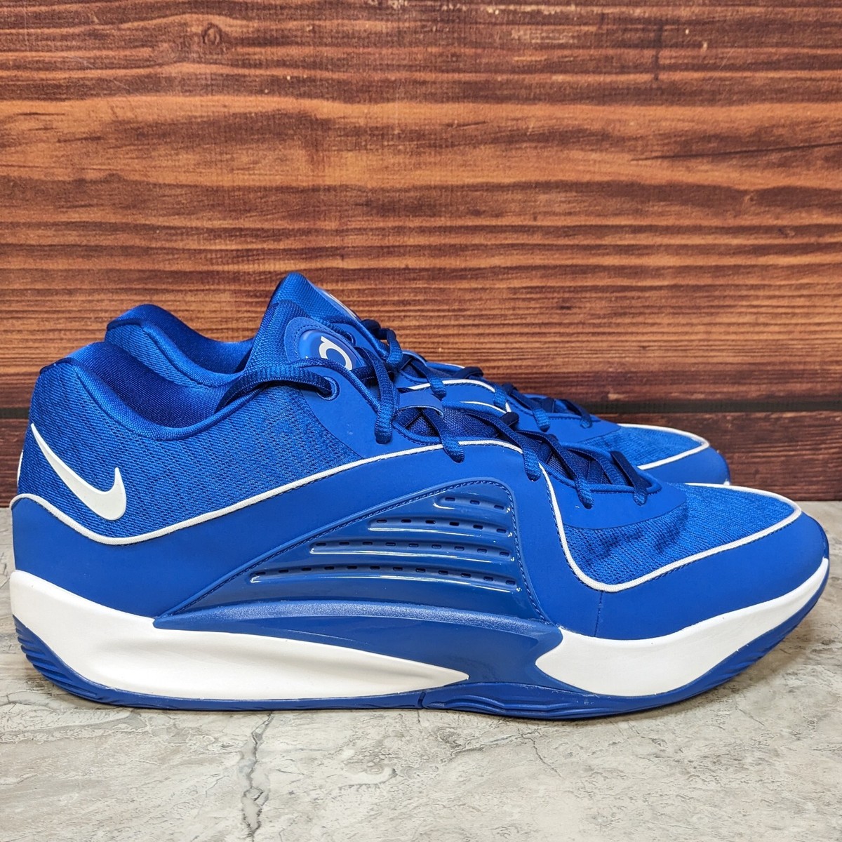 シューズ(男性用) NIKE KD16 Nike KD16 Kevin Durant TB Promo Men's 16 Royal White Basketball