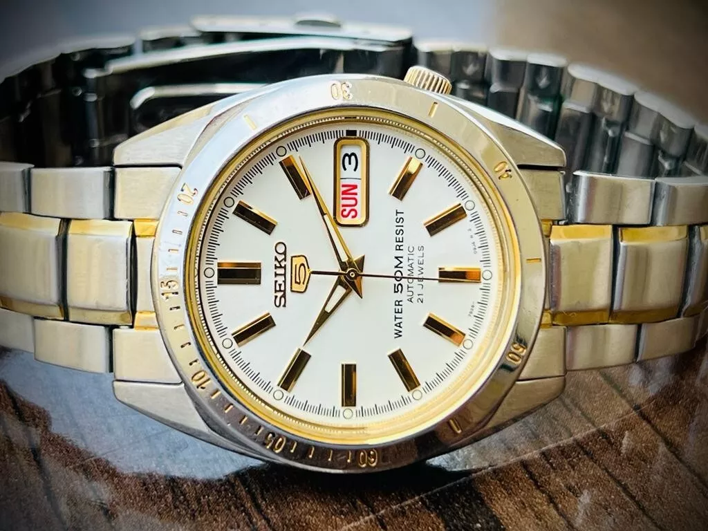 Seiko automatic 21 jewels 50m sales