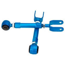 FOR 2009+ 370Z RWD BLUE ADJUSTABLE REAR TOE TRACTION ARM KIT 