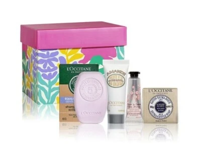 NEW L’OCCITANE Doux Gift Set – Hand Cream, Shower Gel & Body Lotion (3-Pc)