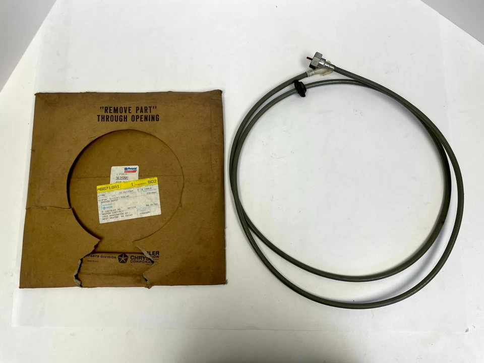 1972-1977 Dodge Truck D100 D200 D300 Speedometer Cable 3635001 NOS - Image 3 of 4