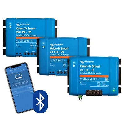 Victron Orion-Tr Smart DC-DC Ladebooster Ladewandler 12V 24V isoliert Bluetooth