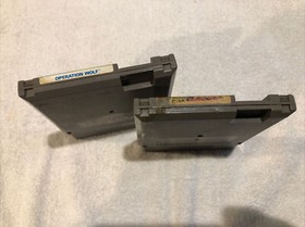 Lote NES Mighty Bomb Jack & Operation Wolf (Nintendo Entertainment System, 1987)